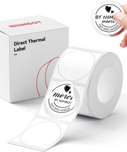 NIIMBOT Round Labels for B1 B21 B3S Self-Adhesive Labels 40 x 40 180 Pcs - Image 6
