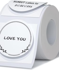 NIIMBOT Round Labels for B1 B21 B3S Self-Adhesive Labels 40 x 40 180 Pcs - Image 3