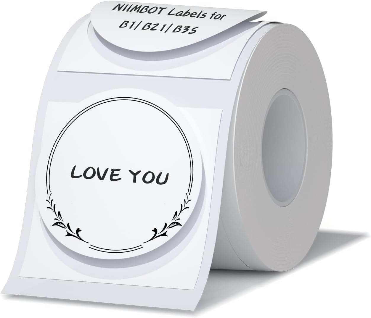NIIMBOT Round Labels for B1 B21 B3S Self-Adhesive Labels 40 x 40 180 Pcs - Image 3