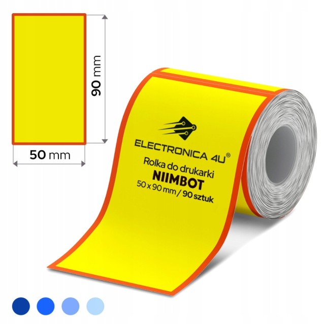 NIIMBOT B21 50x90mm Dual-Color Promo Labels