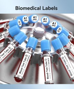 Alternative view of NIIMBOT M2 Liquid Nitrogen Label Stickers(25x9.5 mm), Suitable for Medical Scientific Research Sample Detection Centrifuge Tube, -198°C Freezing Low-Temperature Resistance, 385 Tags/Roll