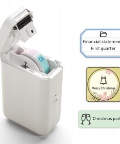 Alternative view of Niimbot Original D101 Thermal Label Printer Classic Mini Inkless D110 Bluetooth Wireless Thermal Label Maker Cable Jewelry Paper