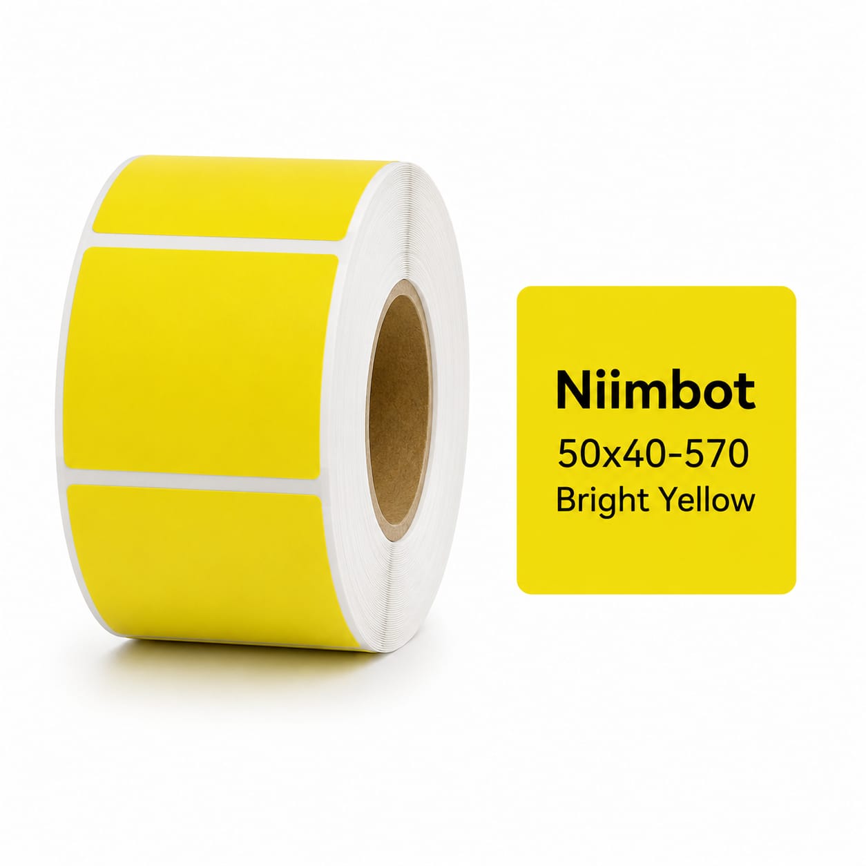 NIIMBOT K3 50x40mm Bright Yellow Labels