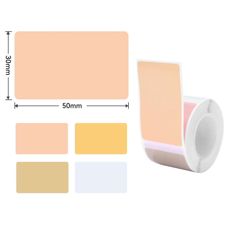 NIIMBOT 50x30mm B Series Color Labels - Image 2