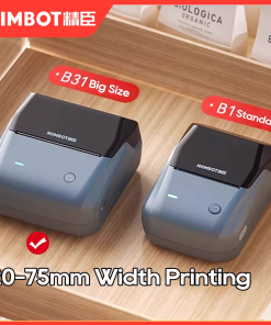 NIIMBOT B31 20-75mm Width Portable Thermal Label Printer Bluetooth Big Size Printing Cable Jewelry Sticker 4 FREE Rolls - Image 7