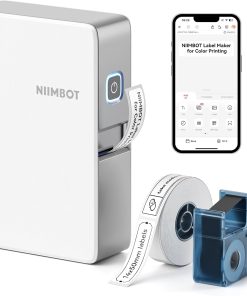 NIIMBOT N1/B18 Mini Portable Label Printer Thermal Transfer Pocket Label Maker With Long Life Ribbon And PET Stickers Gift