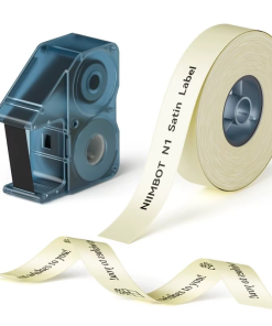 Niimbot N1 Satin Ribbon 14MMX5.1M Black White RBN - Image 3